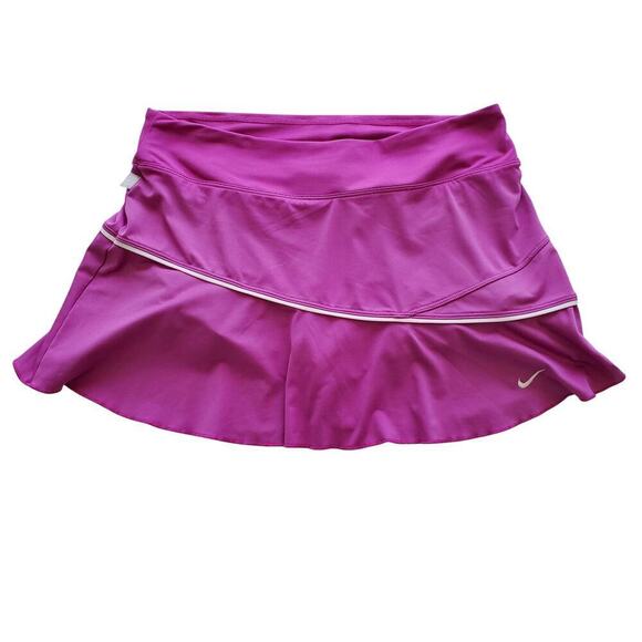 Nike Dri-Fit Hot Pink Tennis Fuchsia Skort Pickleball Golf Size M - Picture 4 of 11